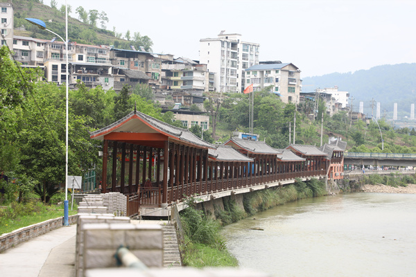 永順廊橋。武隆區(qū)融媒體中心供圖