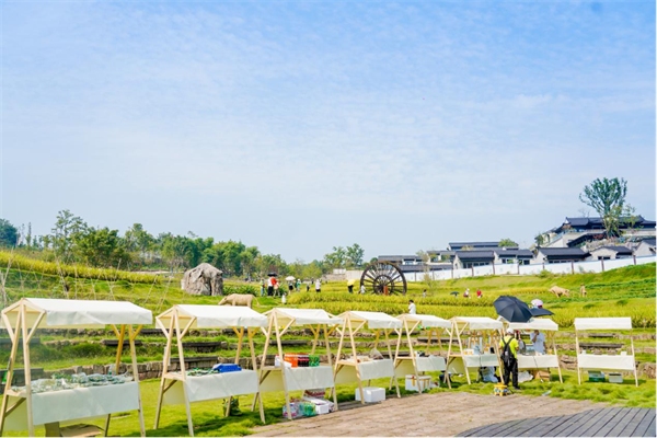 藍城兩江·田園牧歌第三屆田園藝術節(jié)。兩江新區(qū)黨工委宣傳部供圖