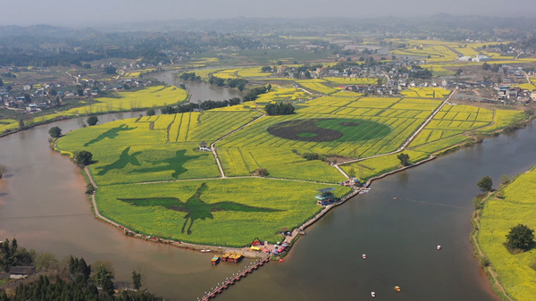 潼南區(qū)陳摶故里景區(qū)。潼南區(qū)委宣傳部供圖