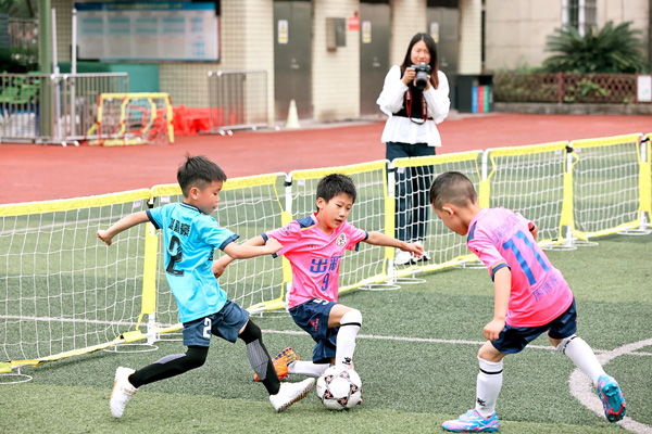 區(qū)級比賽。科學(xué)城七彩幼兒園供圖