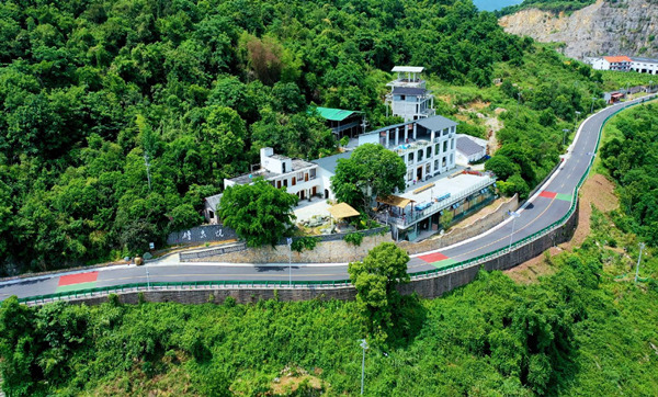 鹽堰路“縉泉燒”。沙坪壩區(qū)交通運輸委供圖